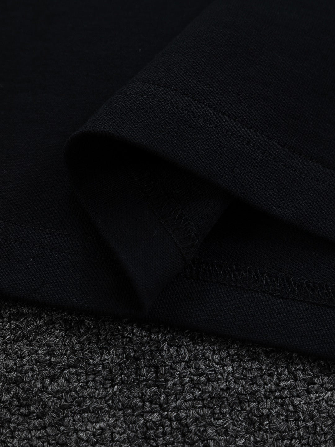 260610 New high-quality T-shirt with chest check pattern and patchwork design
