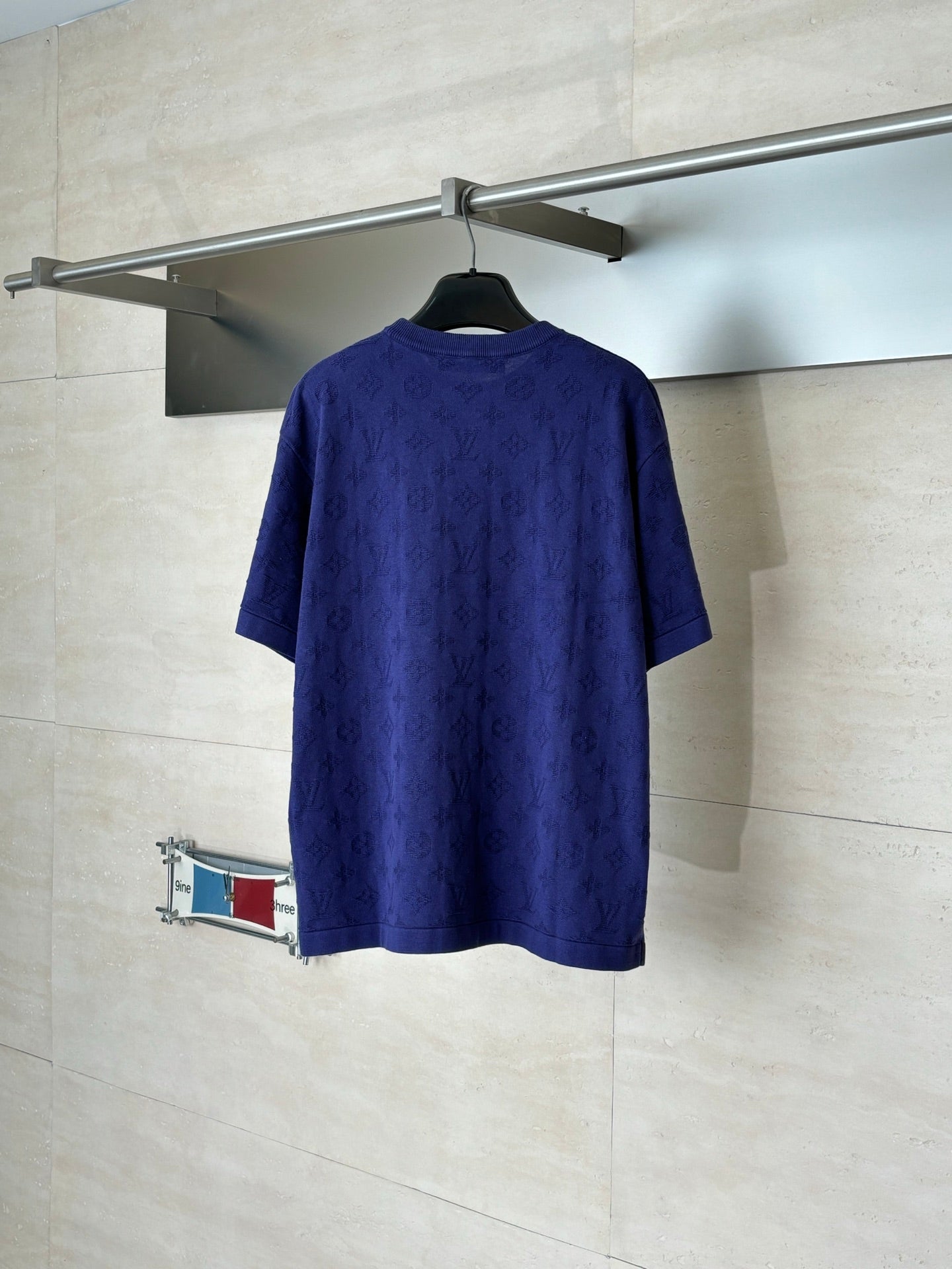 260610 New top-quality fully printed knitted jacquard short-sleeved T-shirt