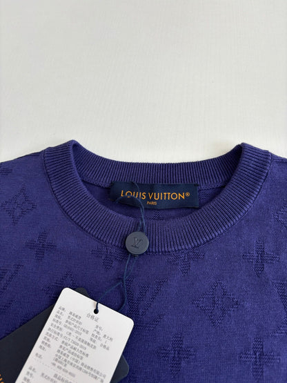260610 New top-quality fully printed knitted jacquard short-sleeved T-shirt
