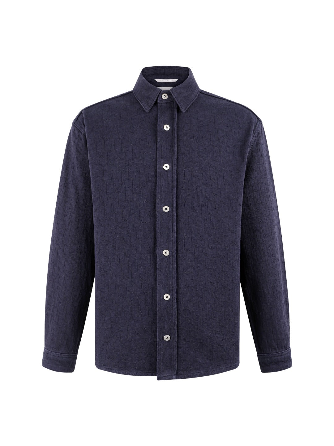 260610 New top-quality cotton jacquard logo herringbone denim jacket