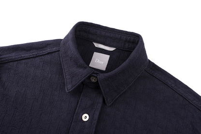 260610 New top-quality cotton jacquard logo herringbone denim jacket