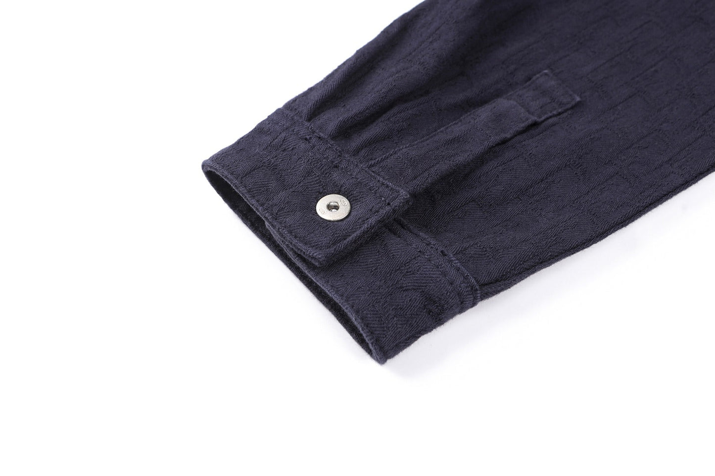 260610 New top-quality cotton jacquard logo herringbone denim jacket