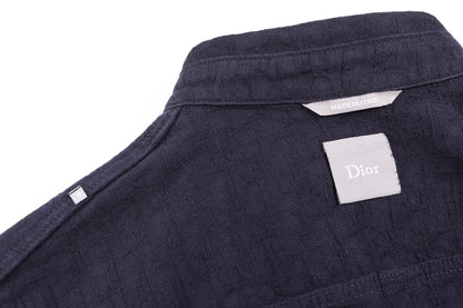 260610 New top-quality cotton jacquard logo herringbone denim jacket