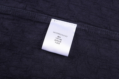 260610 New top-quality cotton jacquard logo herringbone denim jacket
