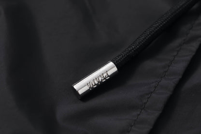 260610 New top-quality nylon work pants with triangular patch pockets and short length