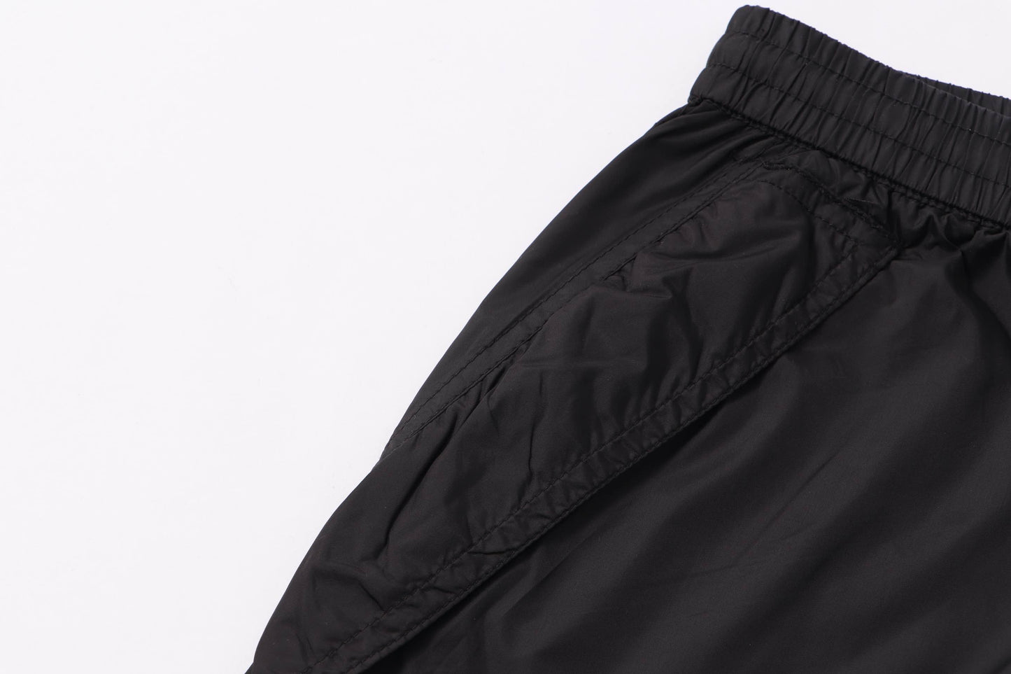 260610 New top-quality nylon work pants with triangular patch pockets and short length