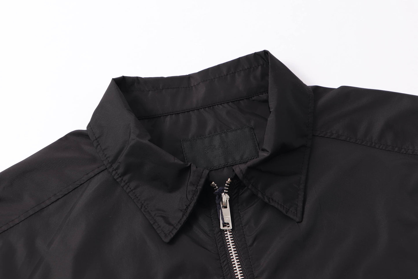 260610 New top-quality nylon workwear pocket triangular patch zipped shirt jacket