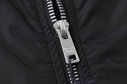 260610 New top-quality nylon workwear pocket triangular patch zipped shirt jacket