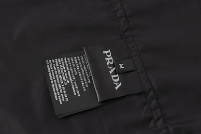 260610 New top-quality nylon workwear pocket triangular patch zipped shirt jacket