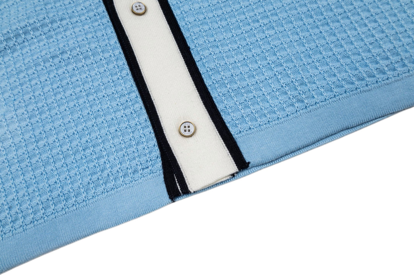 260610 New top-quality waffle color-blocked pocket letter-stitched short-sleeved shirt