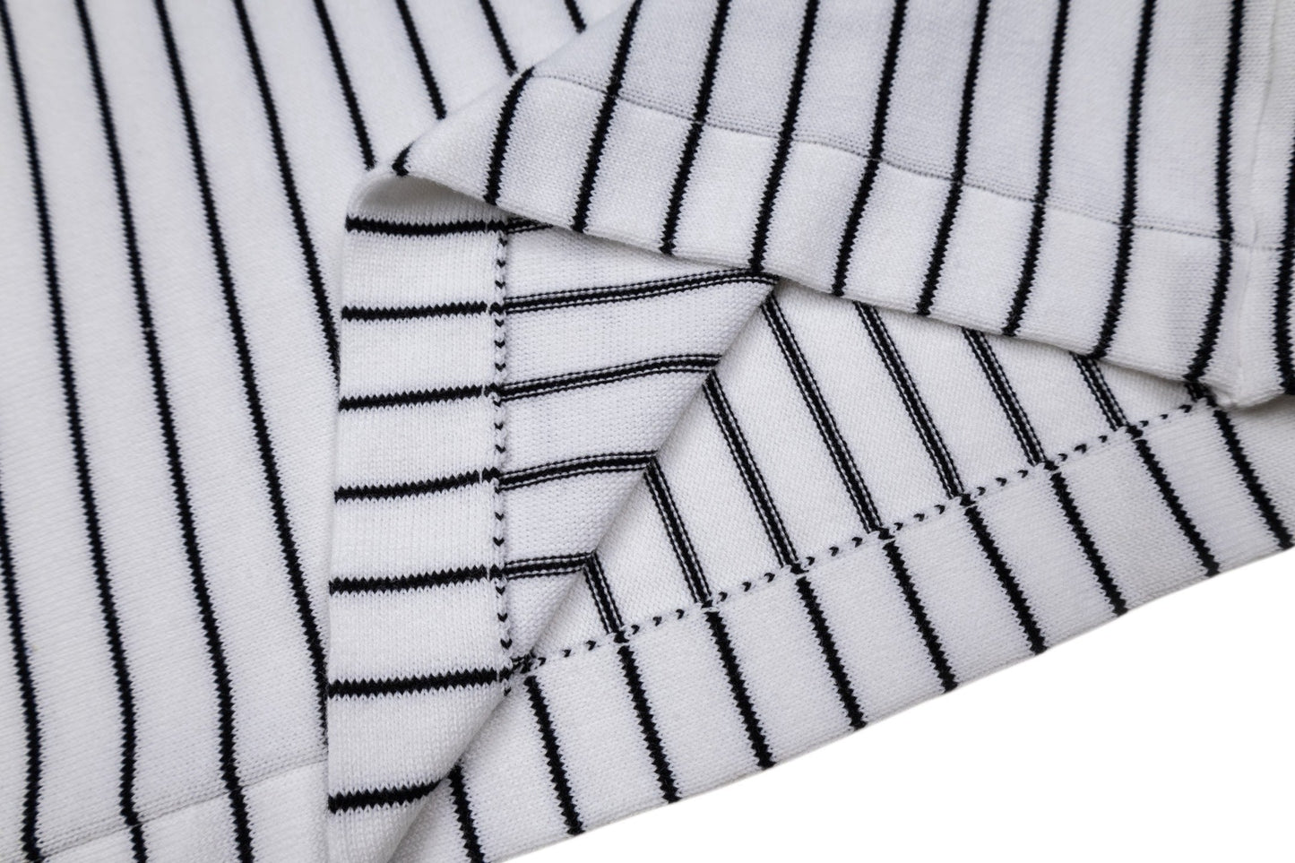 260610 New high-quality lettered badge striped multi-color knitted Polo shirt