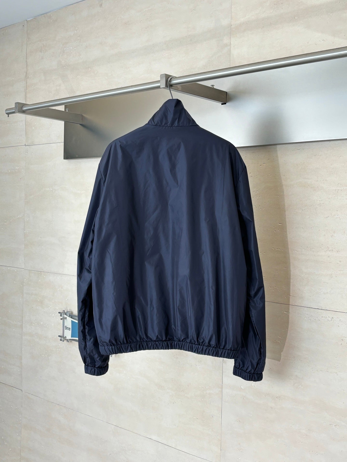 260616 High-quality new double-breasted nylon floral-print button-up jacket with collar