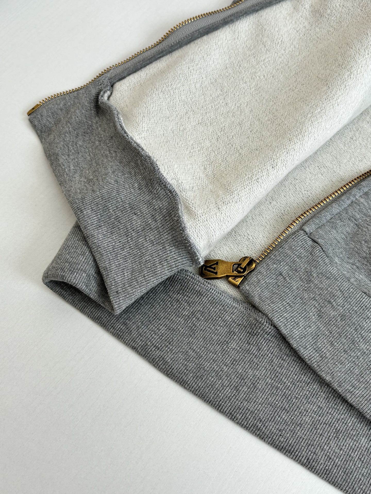 260616 High-quality new embroidered zipper hooded sweatshirt