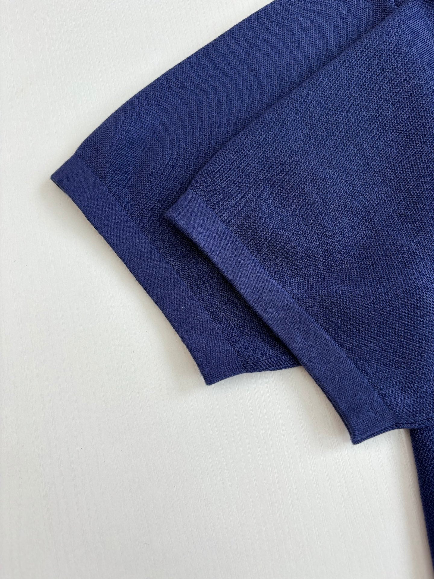 260616 Top-quality new gradient design woolen short-sleeved shirt