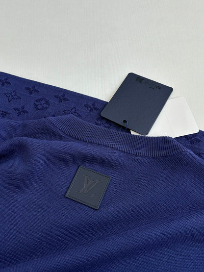 260616 Top-quality new gradient design woolen short-sleeved shirt