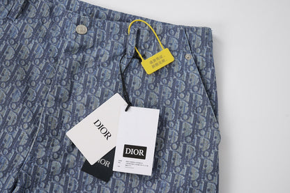 260616 High-quality new custom-made fabric twill-printed short pants set