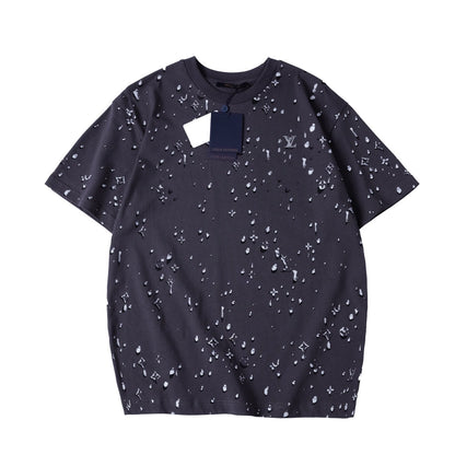 260616 High-quality new diamond-printed design T-shirt