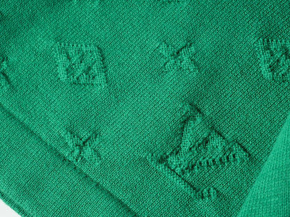 260616 High-quality new lace-patterned jacquard knitted T-shirt