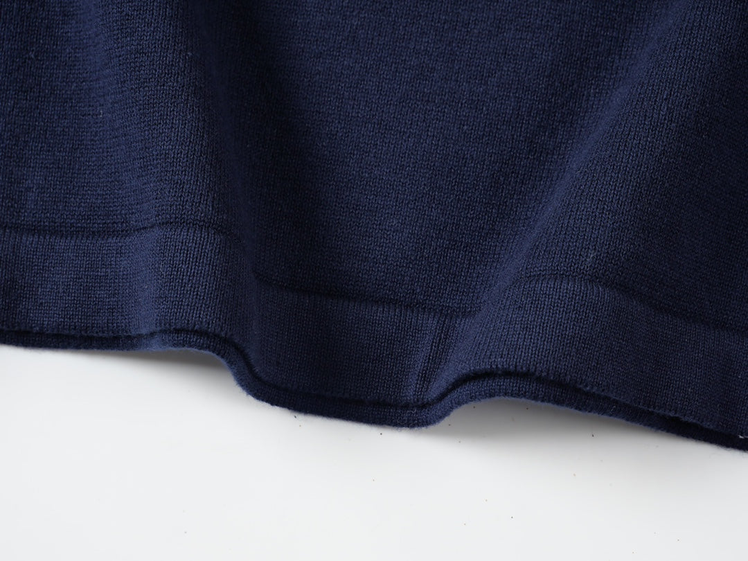 260616 High-quality new lace-patterned jacquard knitted T-shirt