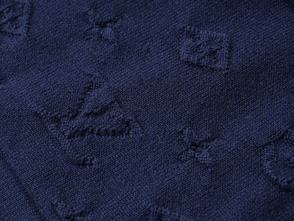 260616 High-quality new lace-patterned jacquard knitted T-shirt