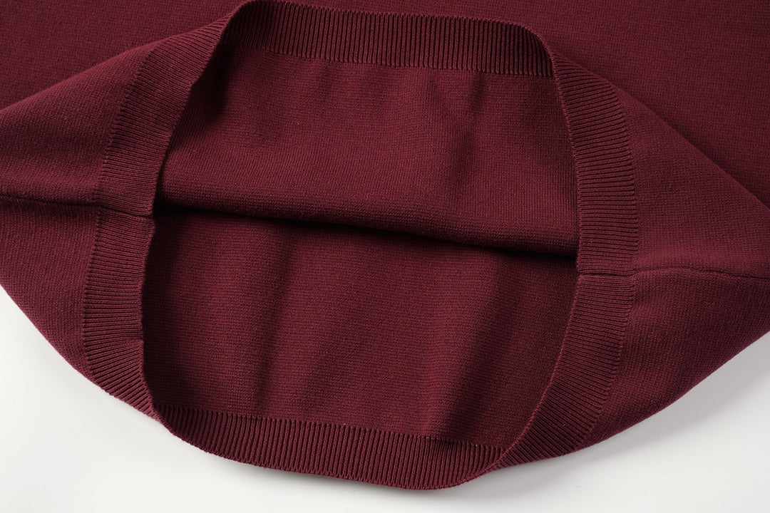 260616 High-quality new jacquard letter logo collar knitted T-shirt  以上翻译结果来自有道AI翻译标准模型· 通用场景
