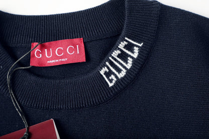 260616 High-quality new jacquard letter logo collar knitted T-shirt  以上翻译结果来自有道AI翻译标准模型· 通用场景