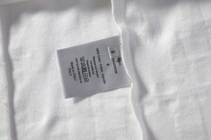 260616 High-quality new relief jacquard round-neck T-shirt