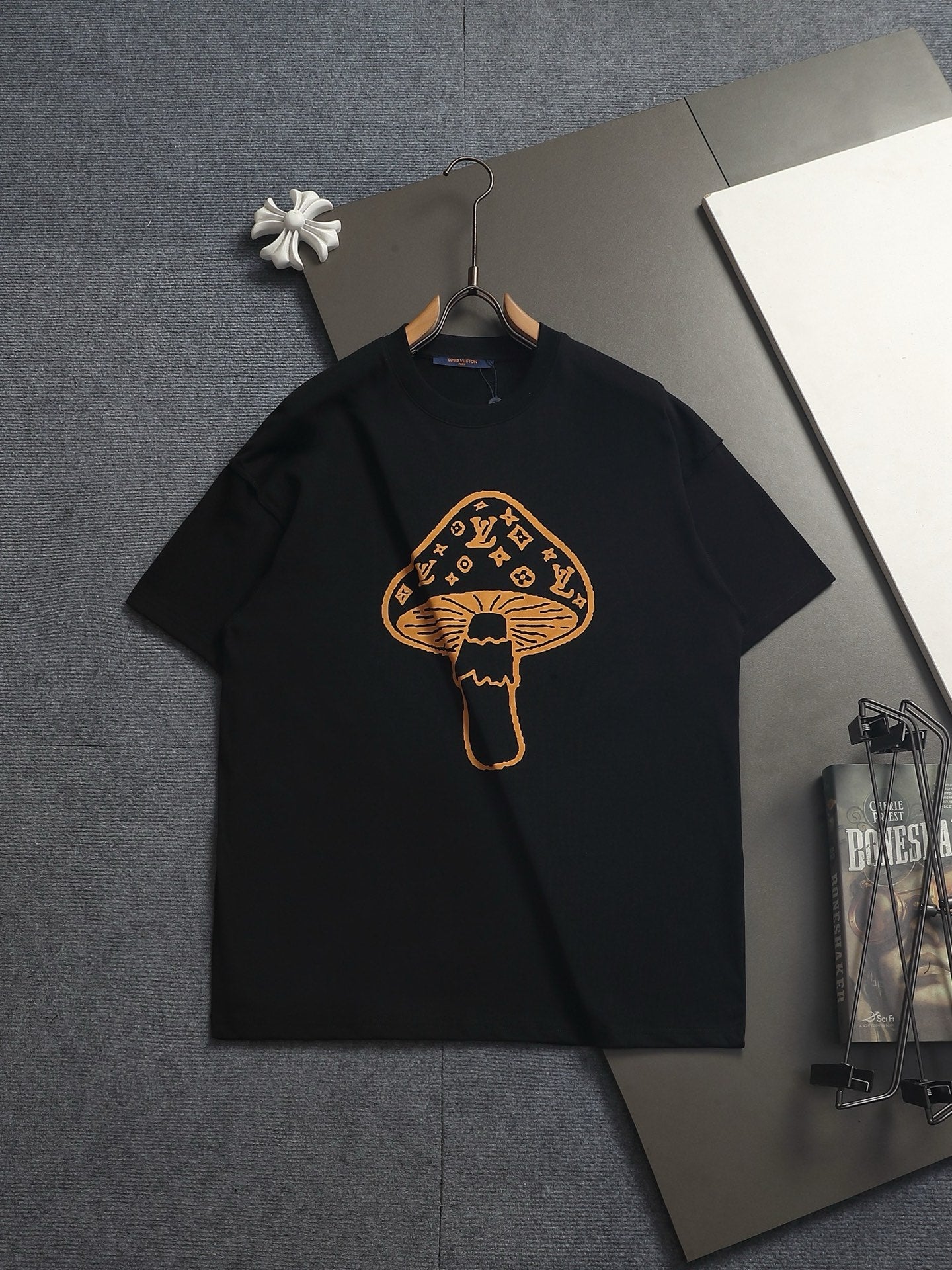 260616 High-quality new mushroom three-dimensional inkjet printing T-shirt