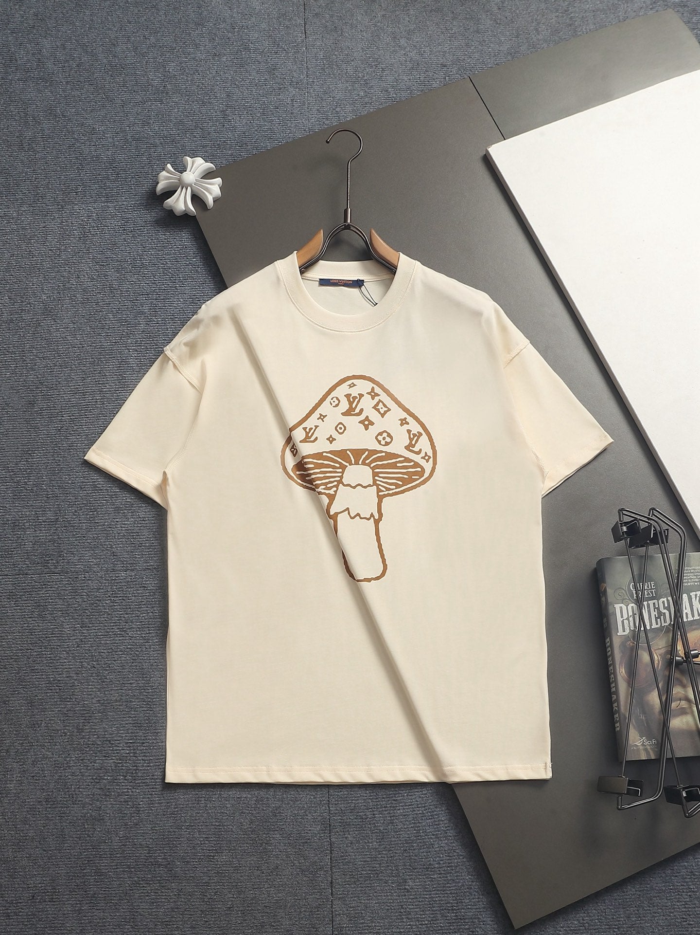 260616 High-quality new mushroom three-dimensional inkjet printing T-shirt