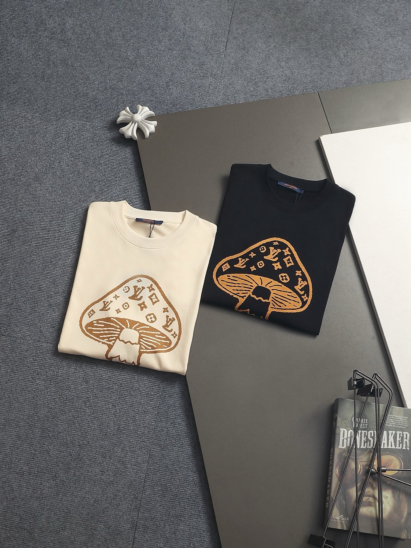 260616 High-quality new mushroom three-dimensional inkjet printing T-shirt