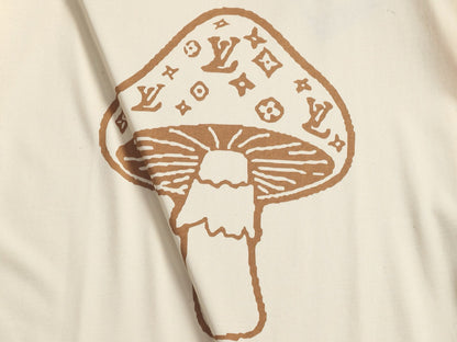 260616 High-quality new mushroom three-dimensional inkjet printing T-shirt