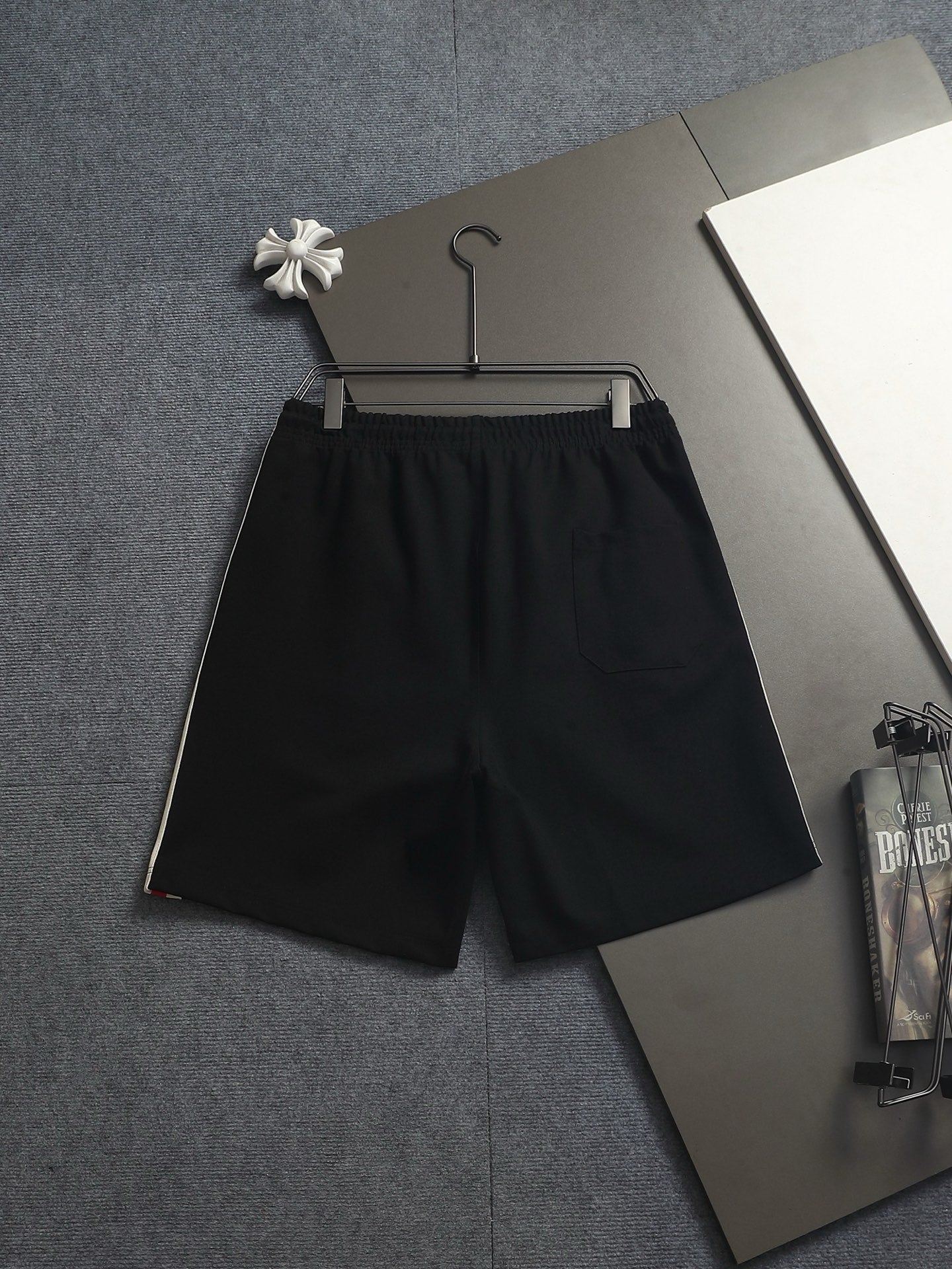 260616 High-quality new short pants with the same-color woven belt design