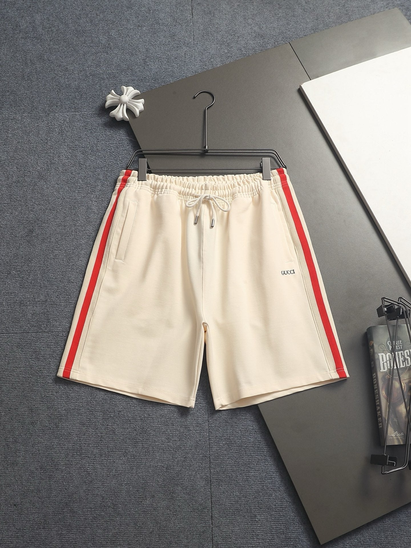 260616 High-quality new short pants with the same-color woven belt design