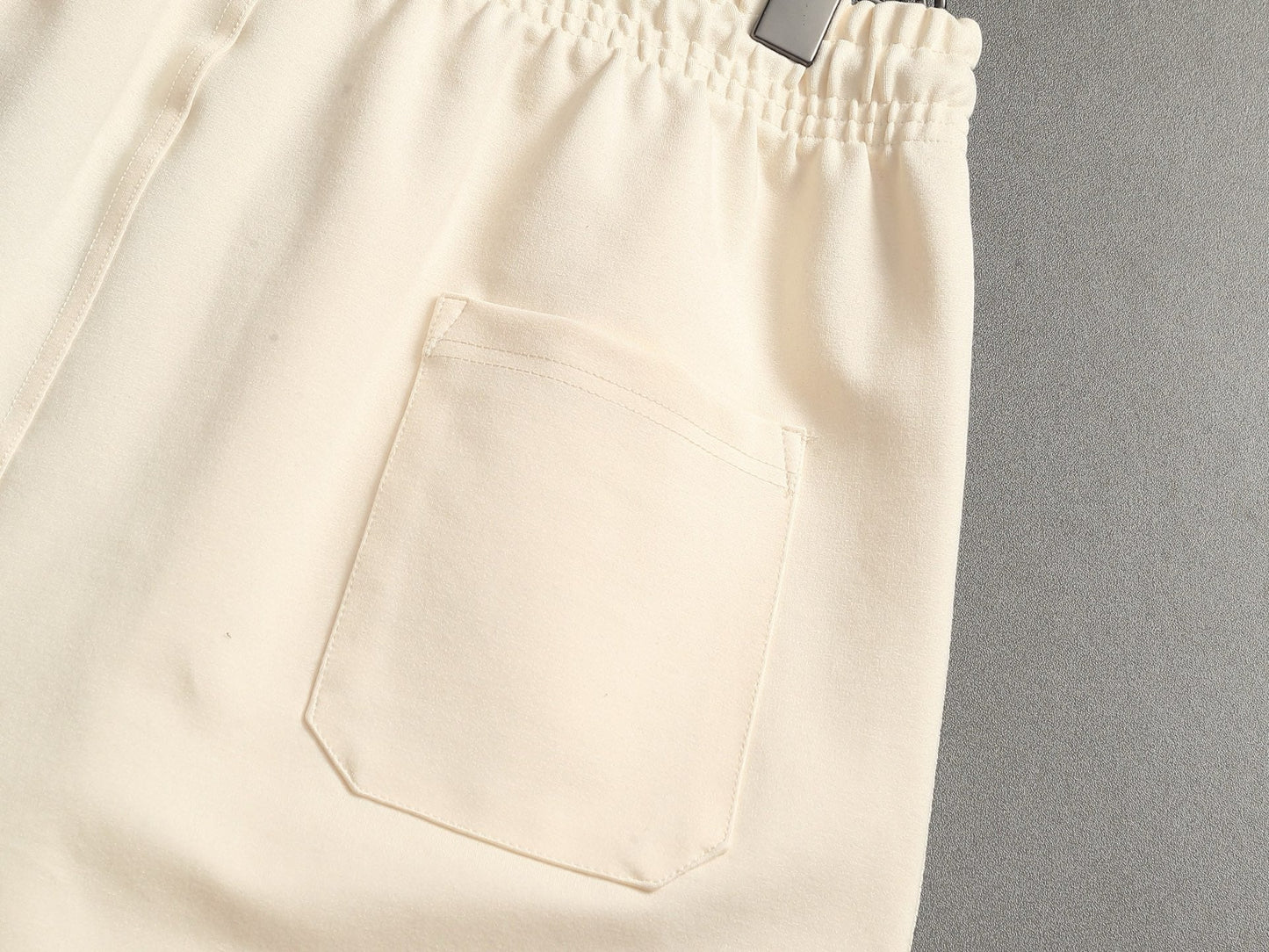 260616 High-quality new short pants with the same-color woven belt design