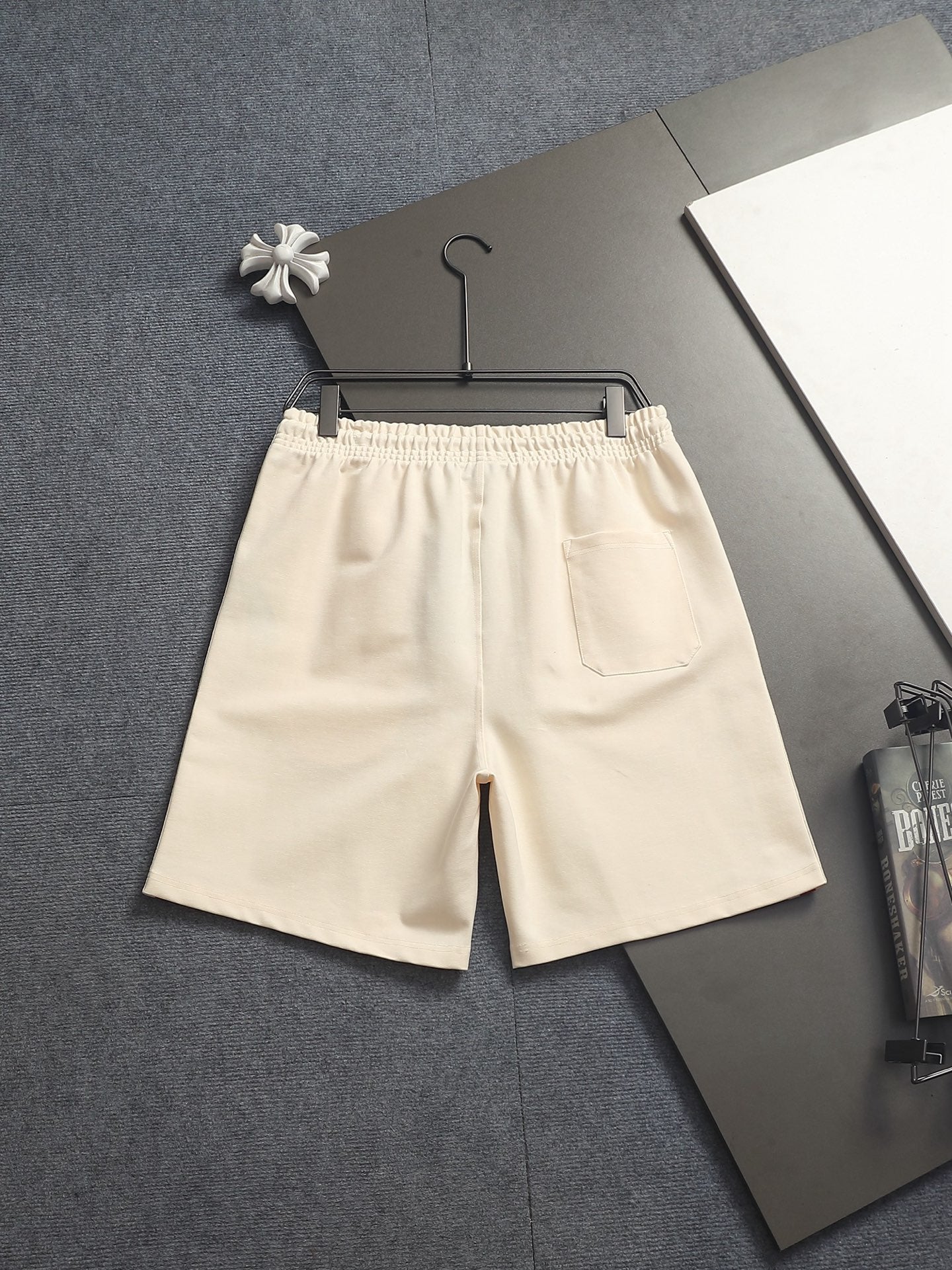 260616 High-quality new short pants with the same-color woven belt design