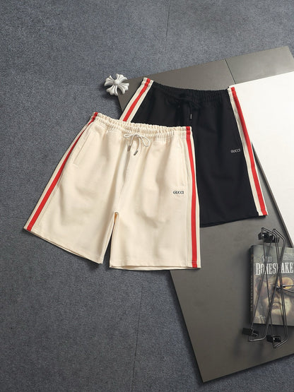 260616 High-quality new short pants with the same-color woven belt design