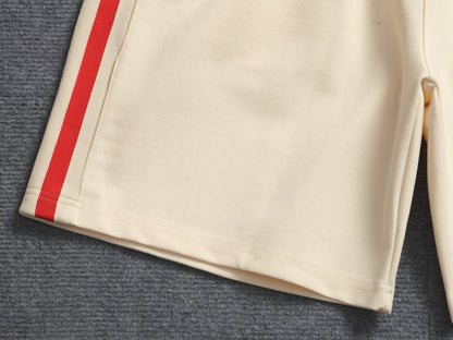 260616 High-quality new short pants with the same-color woven belt design