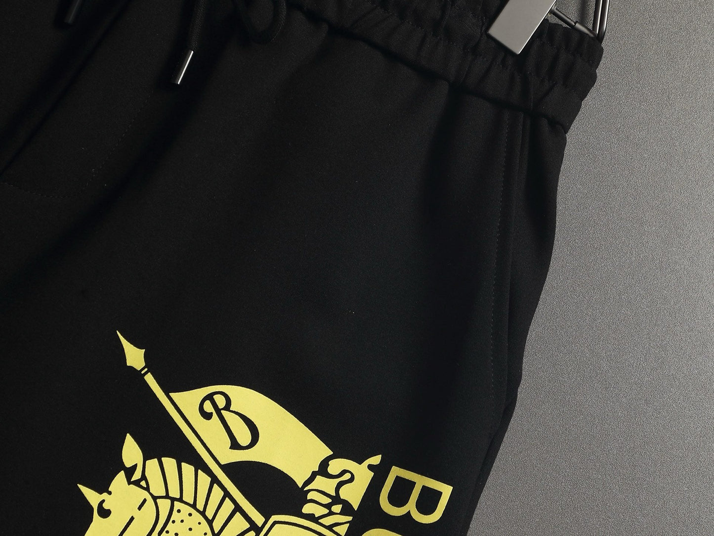 260616 High-quality new towel fabric printed patterned badge shorts