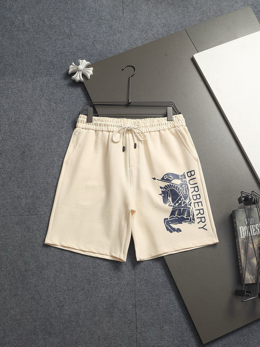 260616 High-quality new towel fabric printed patterned badge shorts