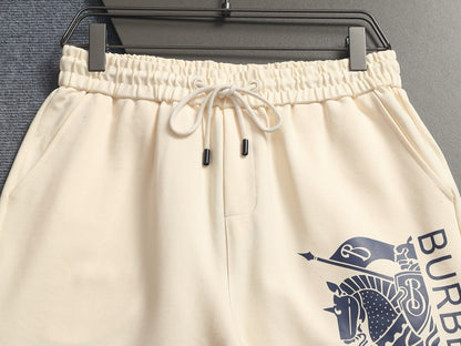 260616 High-quality new towel fabric printed patterned badge shorts