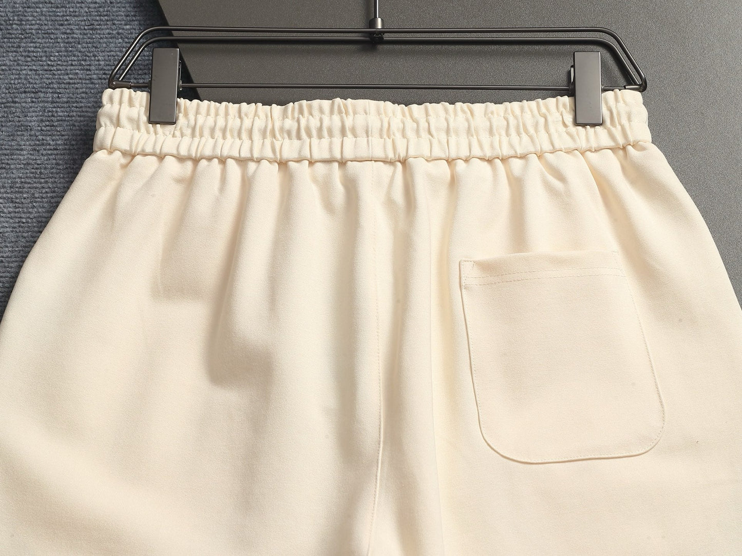 260616 High-quality new towel fabric printed patterned badge shorts