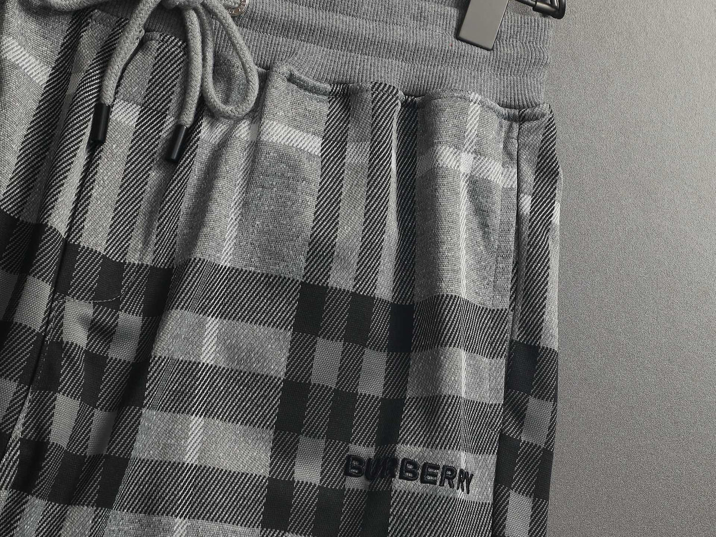 260616 High-quality new washed towel fabric checked shorts