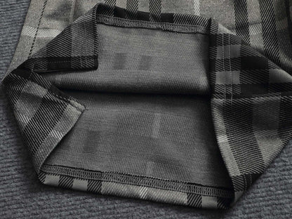 260616 High-quality new washed towel fabric checked shorts