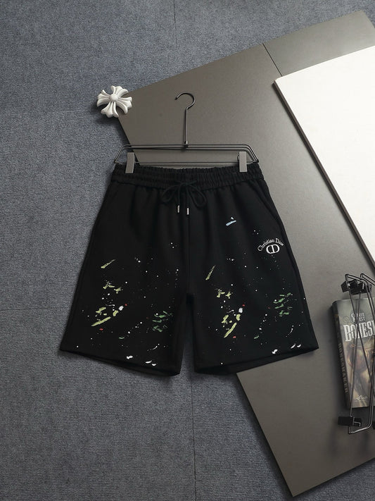 260616 High-quality new design, irregular hand-drawn shorts