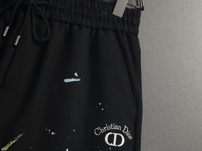 260616 High-quality new design, irregular hand-drawn shorts