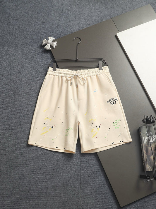 260616 High-quality new design, irregular hand-drawn shorts