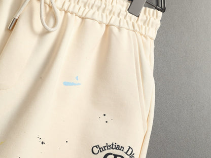 260616 High-quality new design, irregular hand-drawn shorts