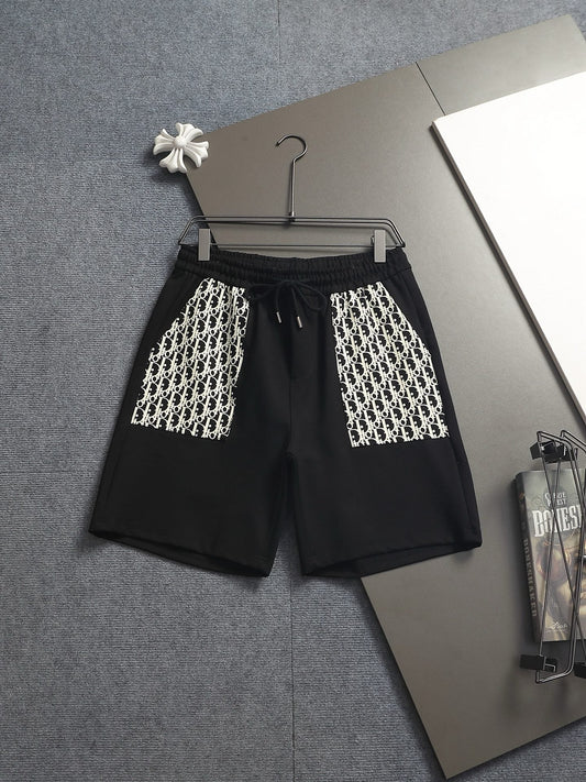 260616 High-quality new design pocket full-print short pants
