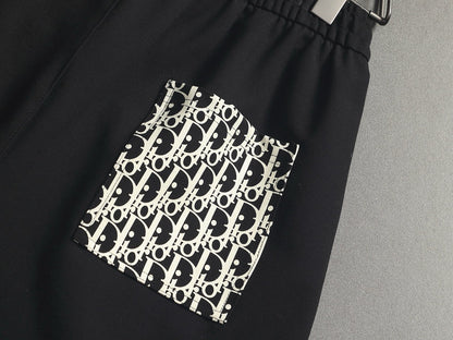 260616 High-quality new design pocket full-print short pants
