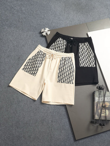 260616 High-quality new design pocket full-print short pants